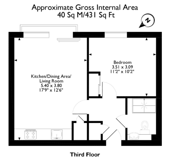 Marcon Place, London floorplan