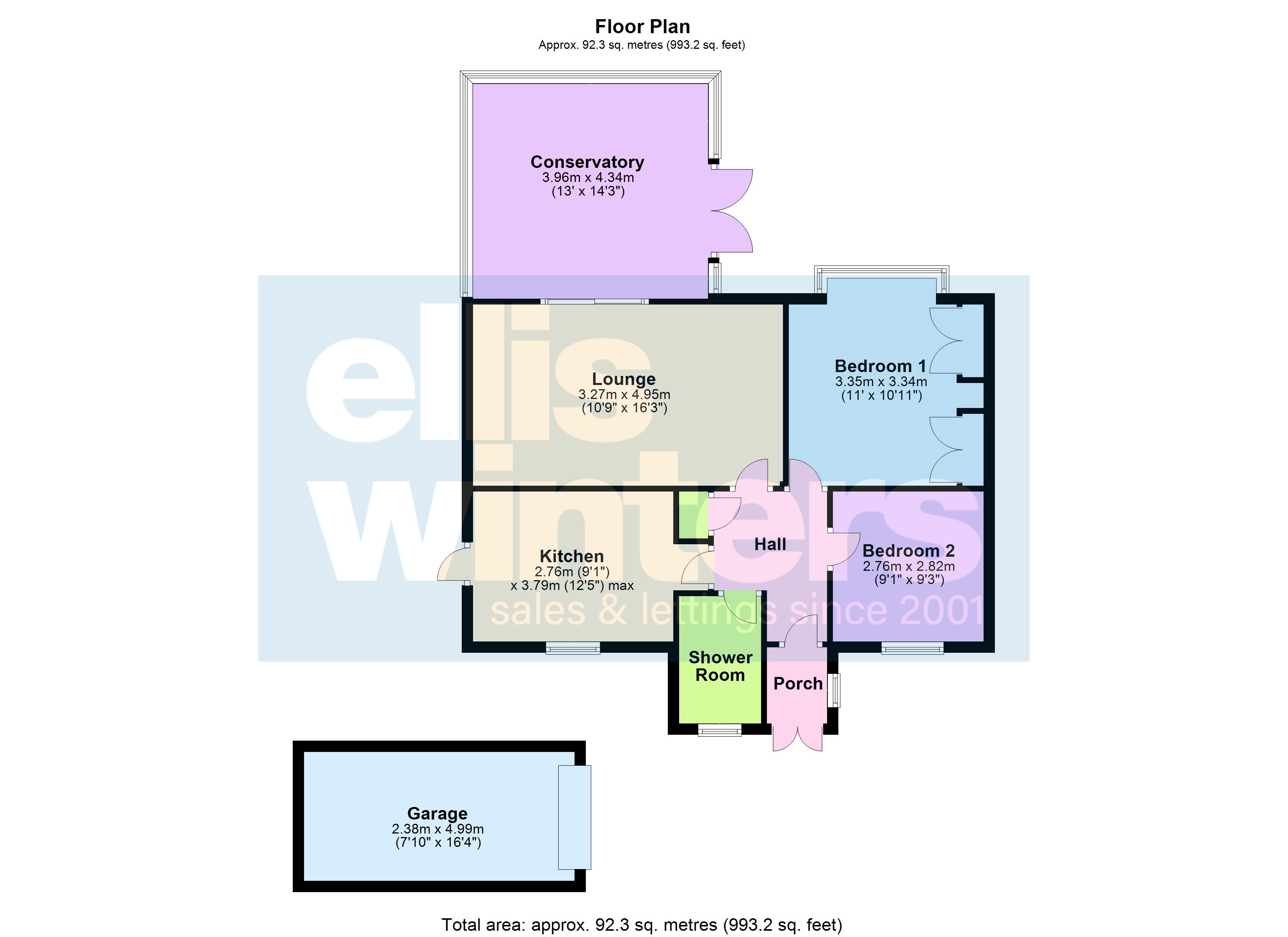 52, Cawood Close, March floorplan