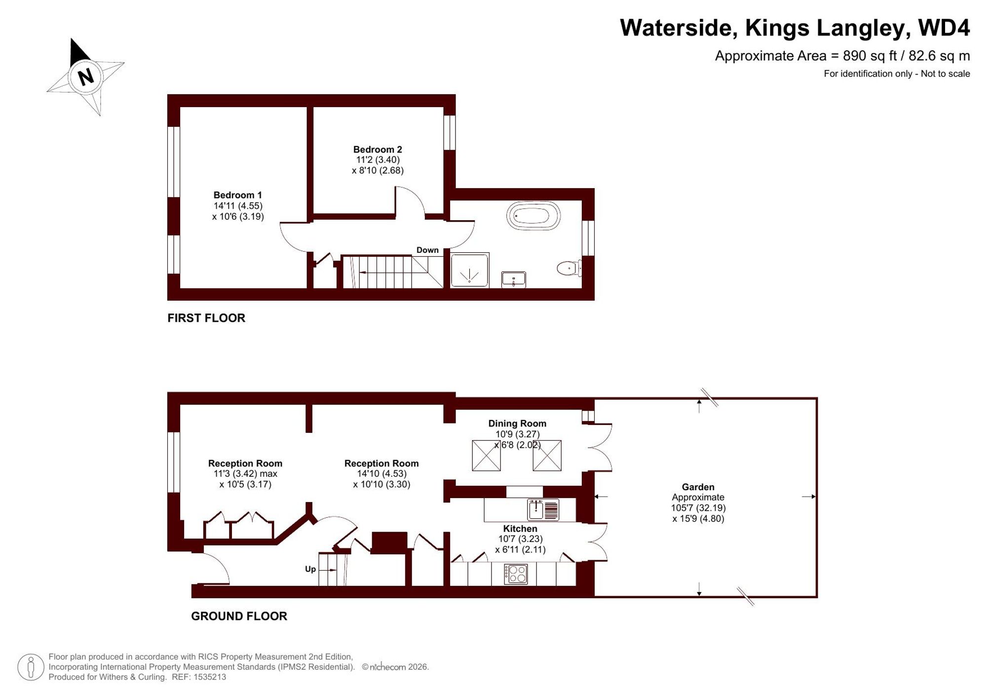 48 Waterside, Kings Langley floorplan
