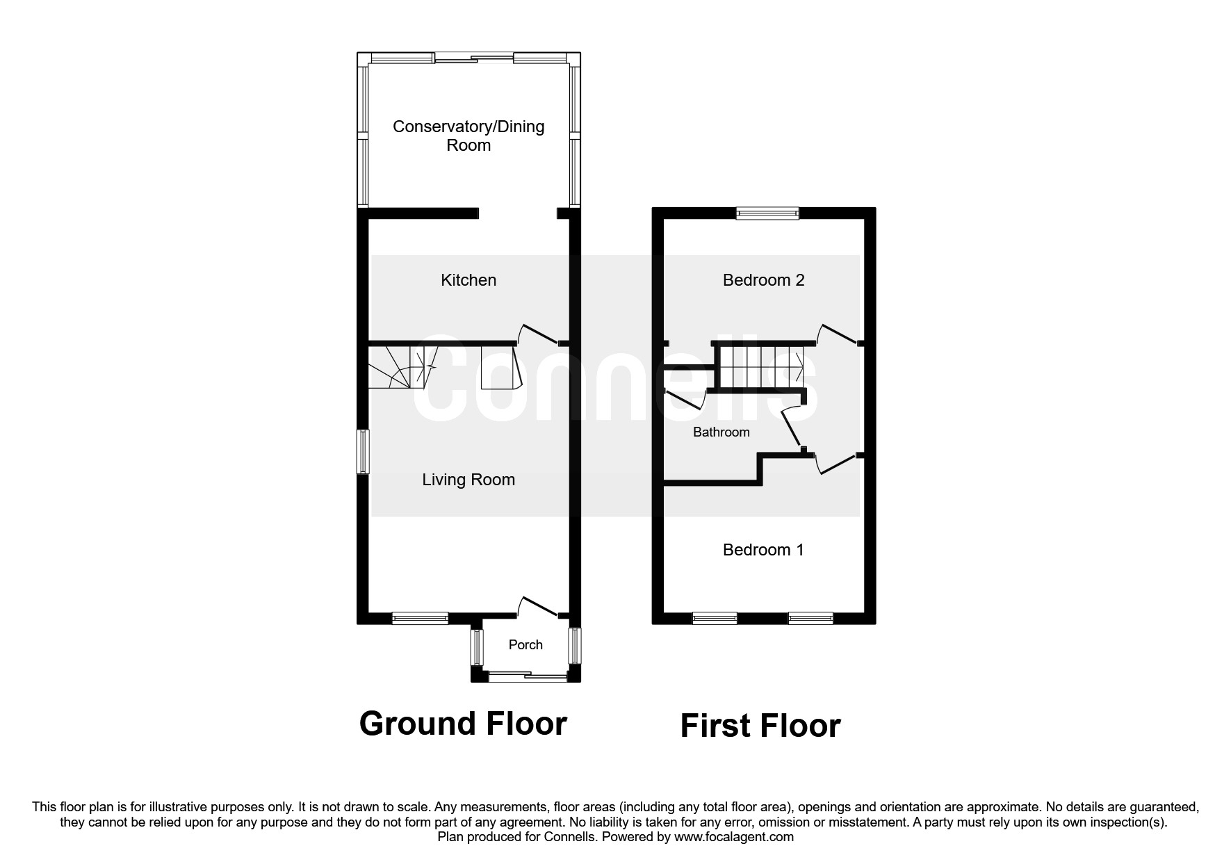 2 Bedrooms Semi-detached house for sale in Quantock Drive, Ashford TN24