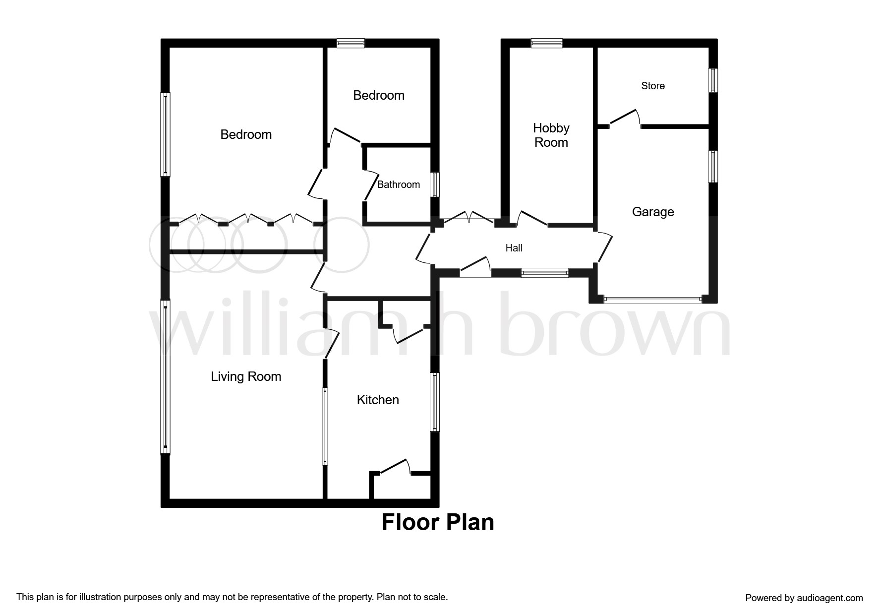 2 Bedrooms Detached bungalow for sale in The Street, Gosfield, Halstead CO9