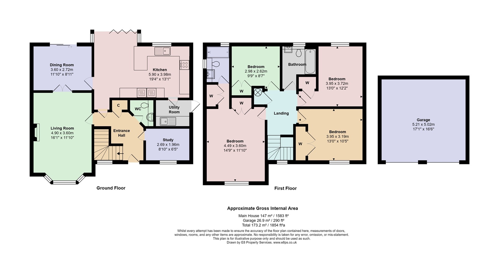 David Nicholls Close, Oxford floorplan