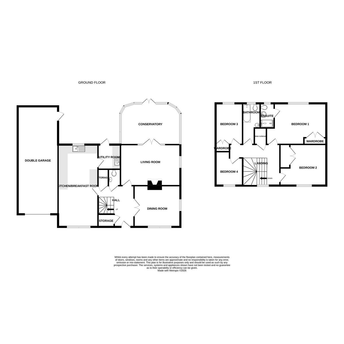 22, Multon Lea, Chelmsford floorplan