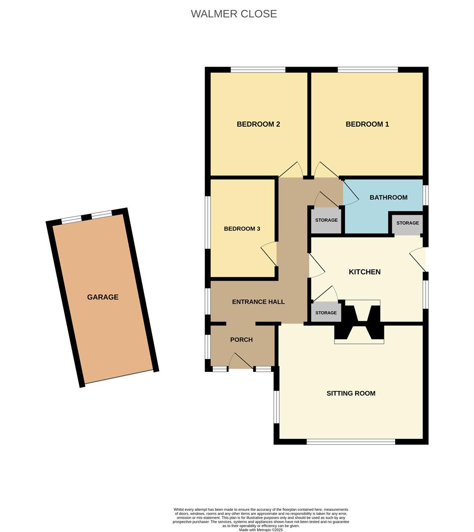 5, Walmer Close, Pakefield floorplan