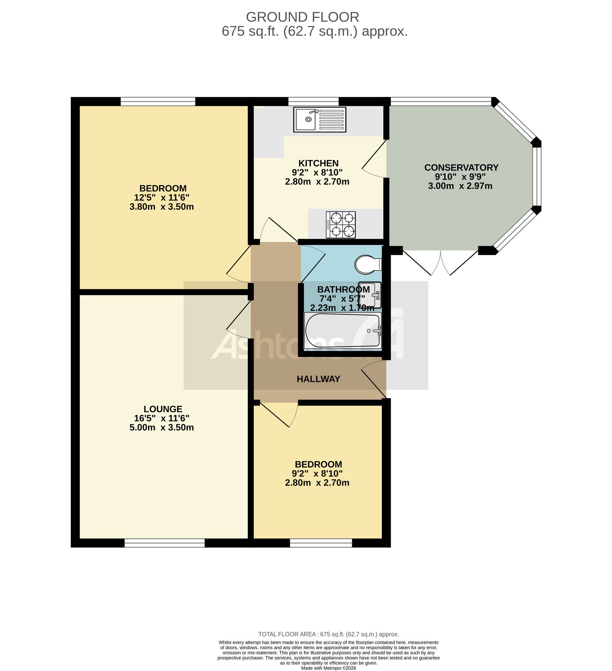 29 Sandfield Crescent, Warrington floorplan