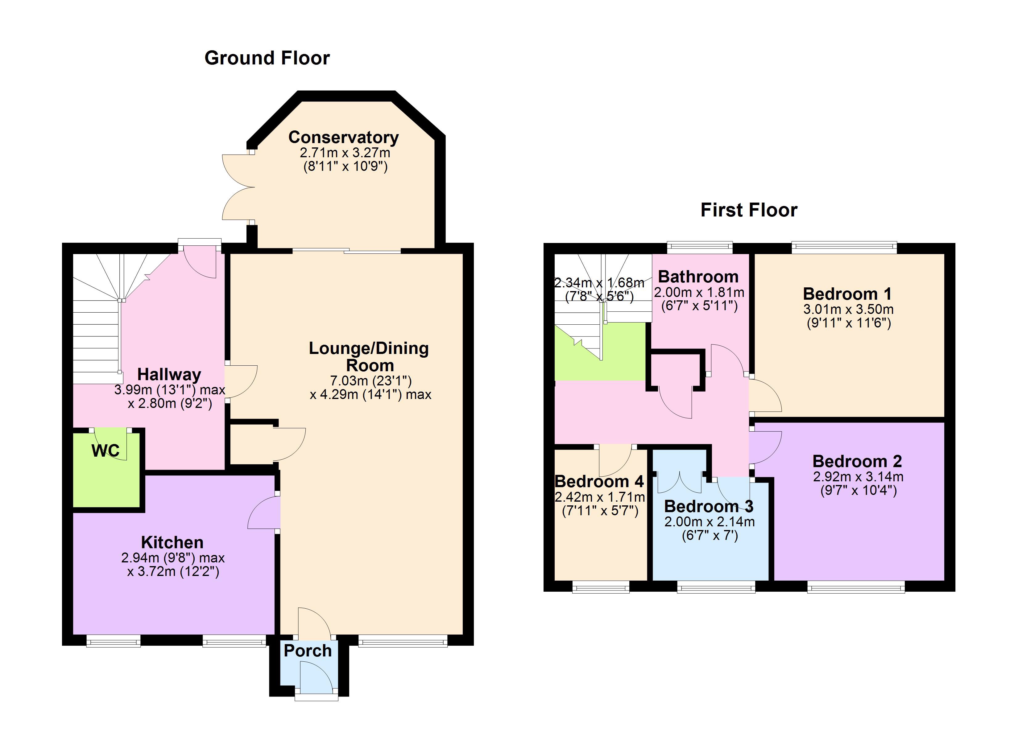 4 Bedrooms Terraced house for sale in Cornbrook, Skelmersdale WN8