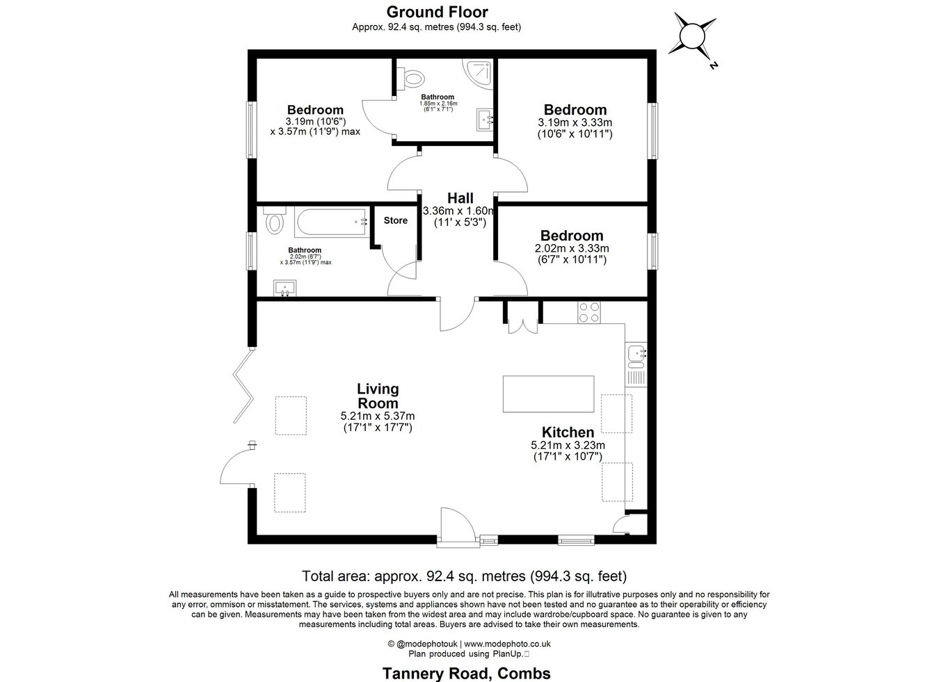 Wilburs View, Tannery Road, Moats Tye floorplan