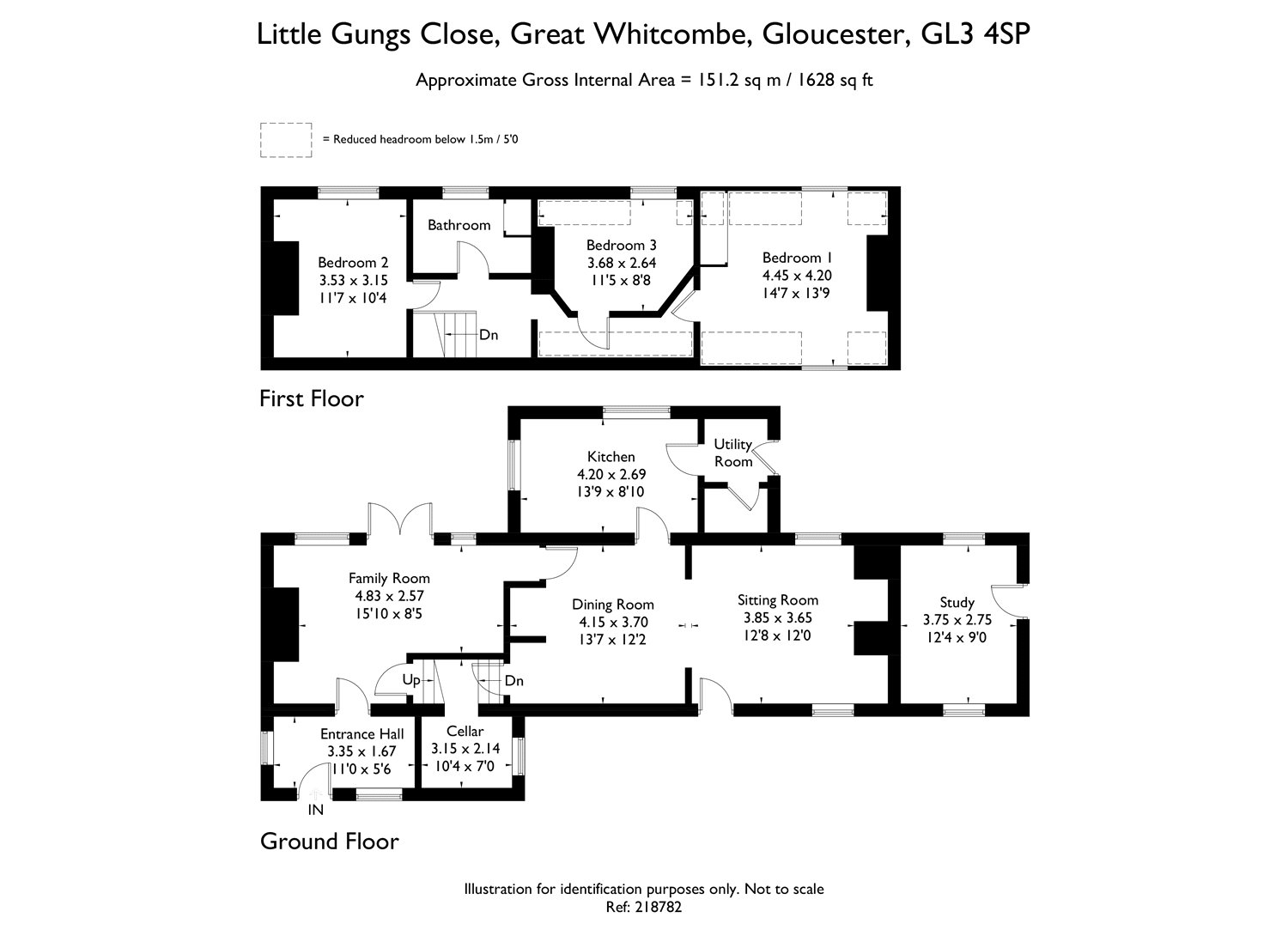 3 Bedrooms Detached house for sale in Great Witcombe, Gloucestershire GL3