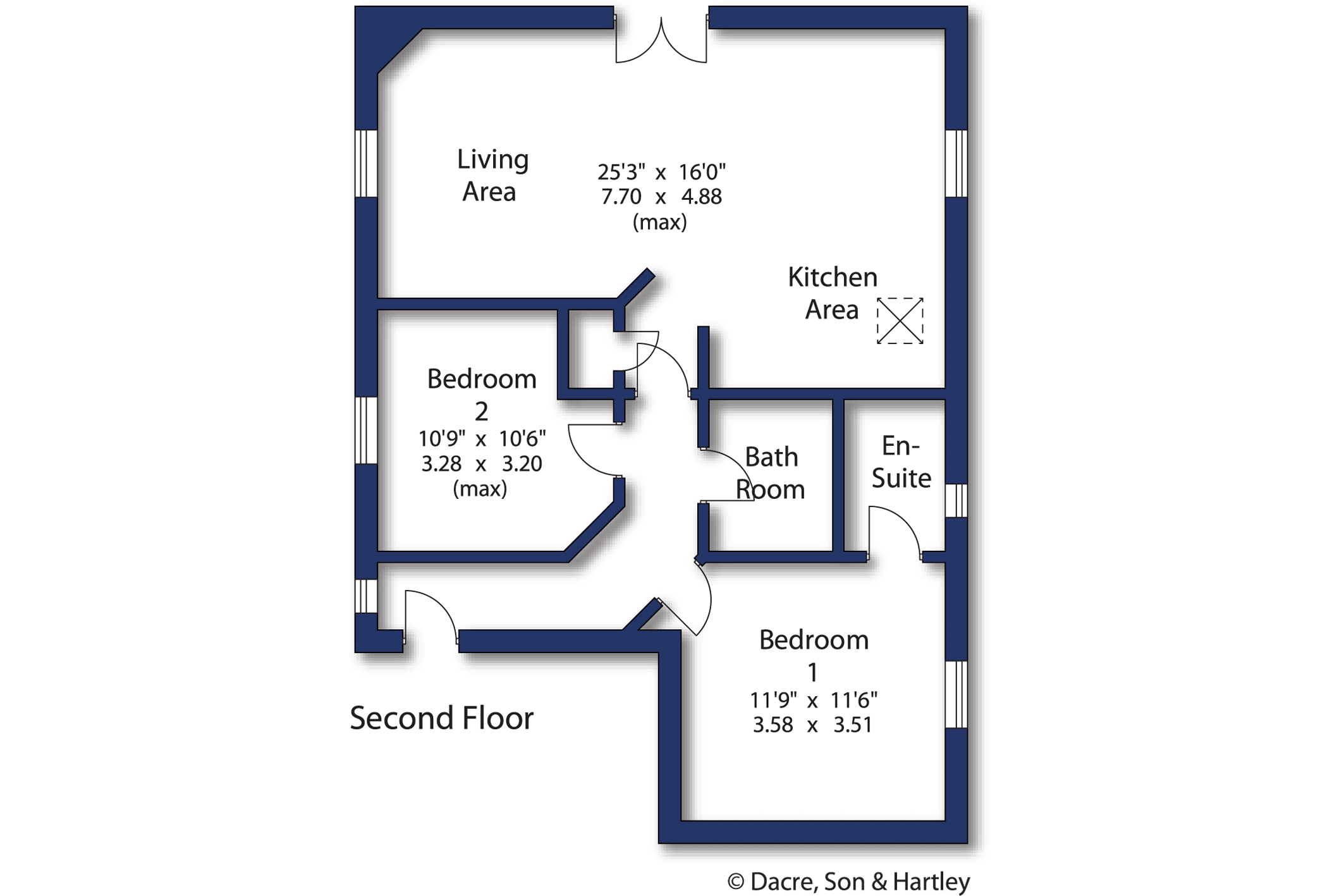3, Dawsons Court, North Yorkshire floorplan