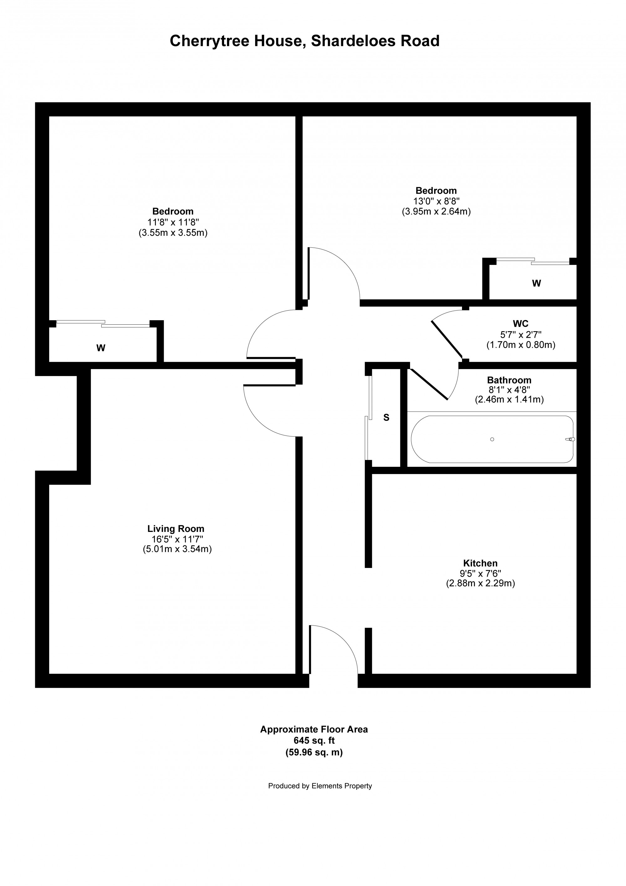 2 Bedrooms Flat for sale in Cherrytree House, Brockley SE14