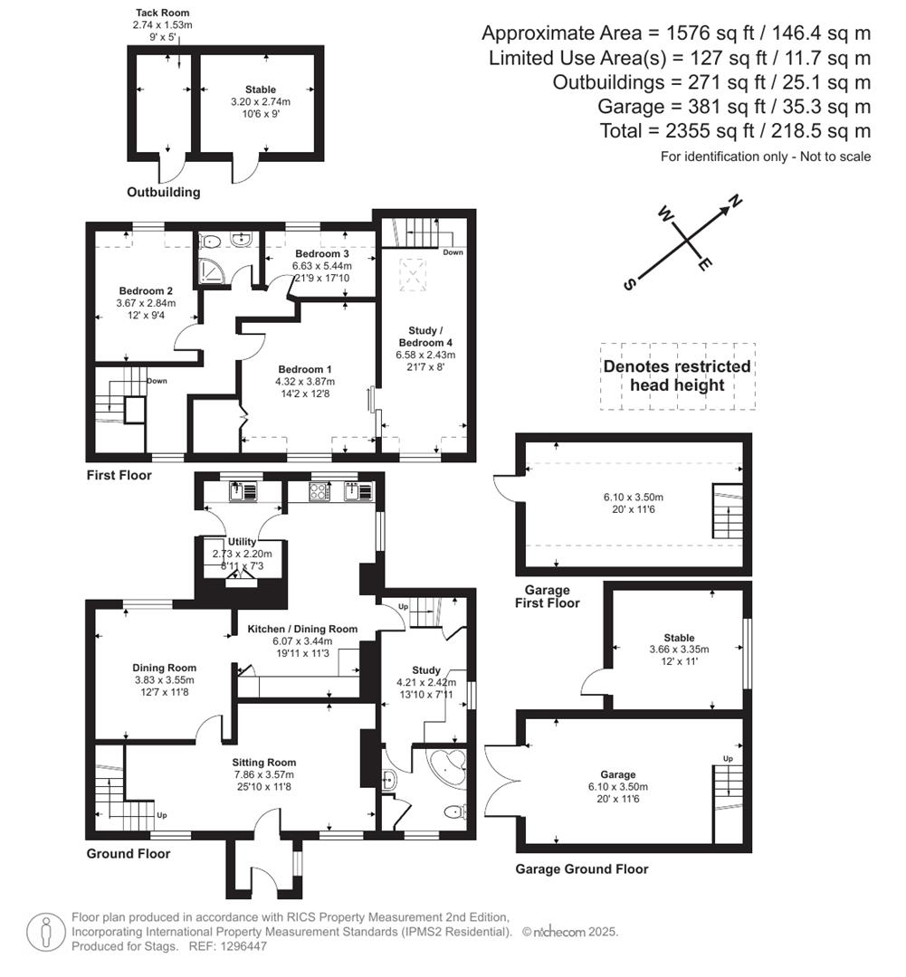 Old School House, Dulverton floorplan