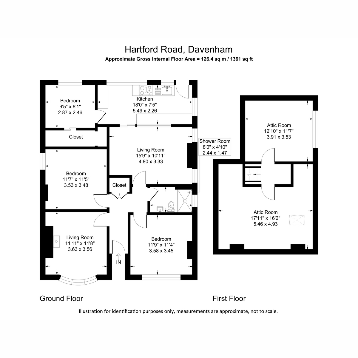 12, Hartford Road, Northwich floorplan