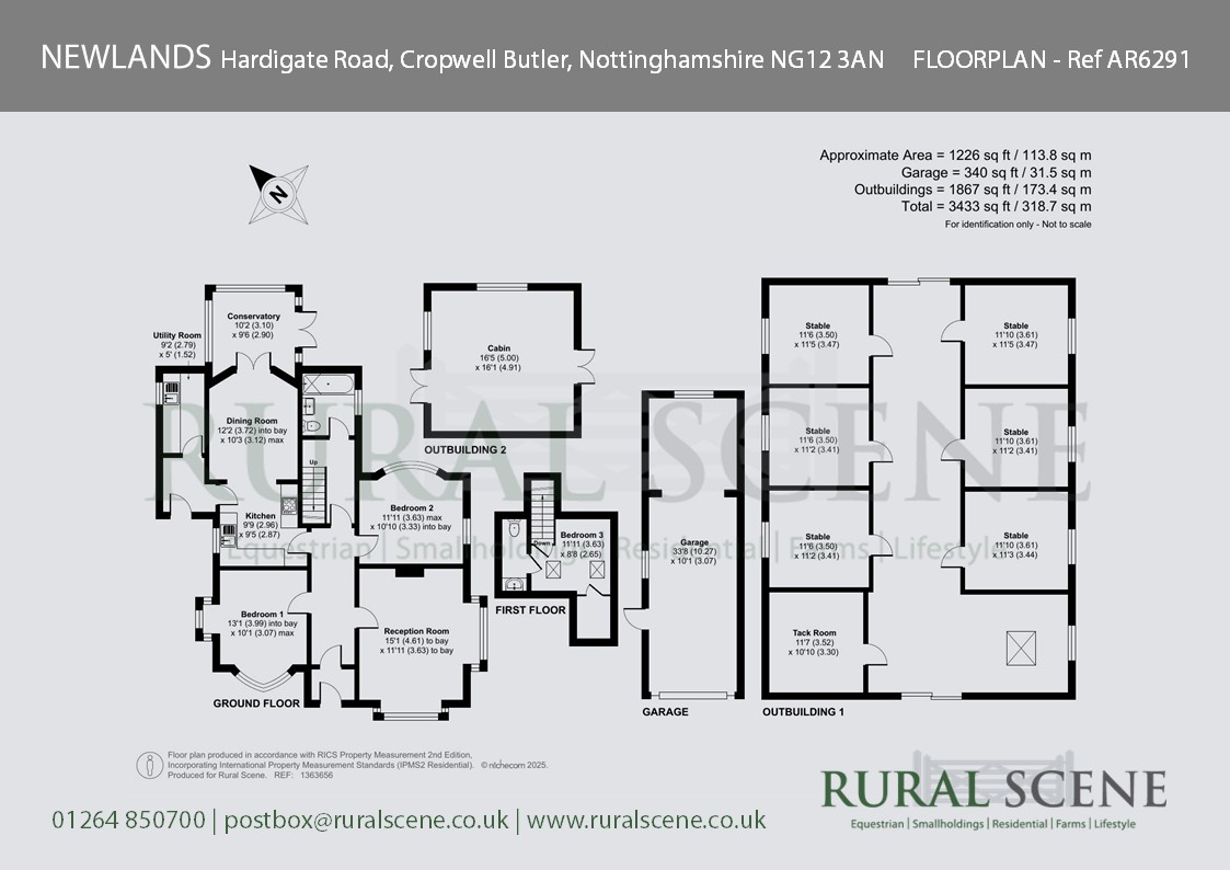 NEWLANDS, HARDIGATE ROAD, NOTTINGHAM floorplan