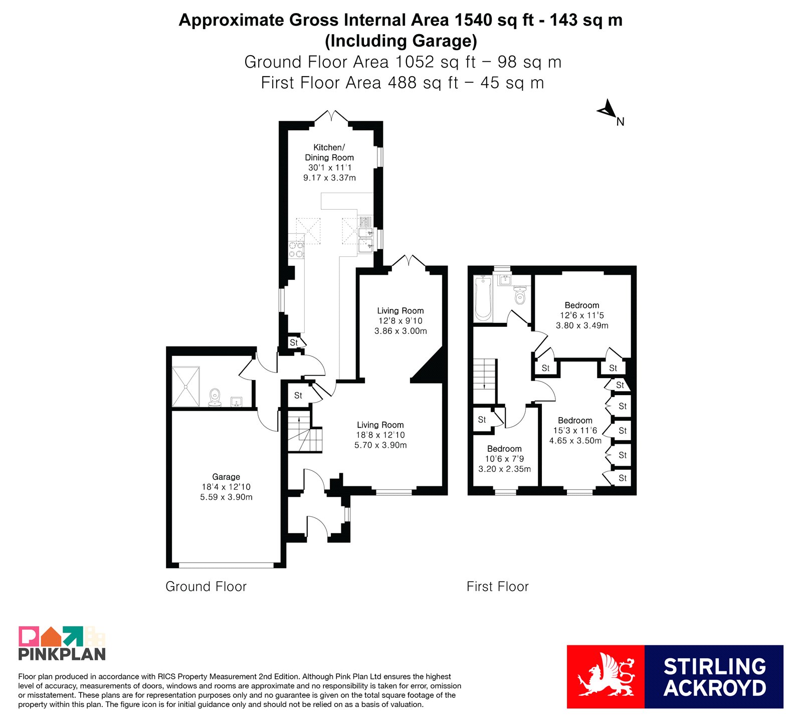 1, Mill Farm Crescent, Hounslow floorplan