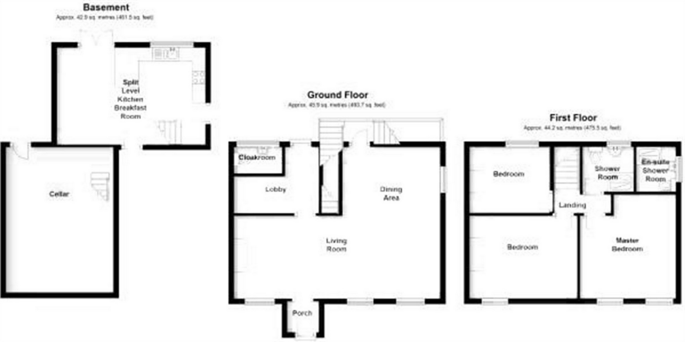 3 Bedrooms Semi-detached house for sale in Pye Corner, Gilston, Harlow, Hertfordshire CM20
