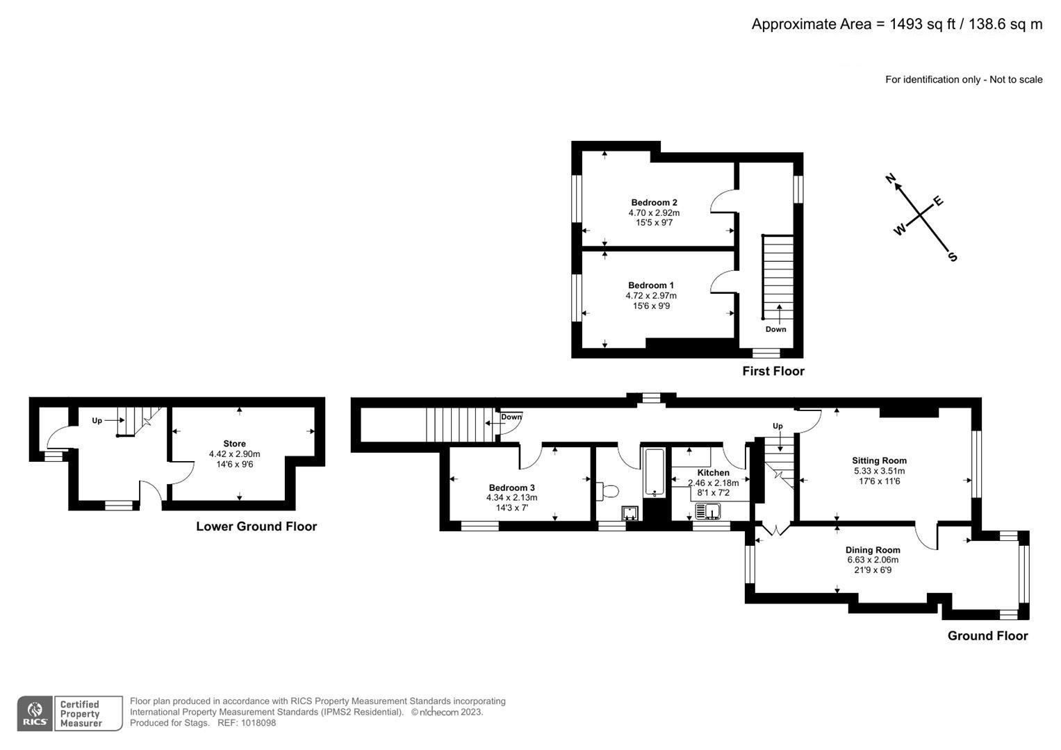13b, Fore Street, Chard floorplan