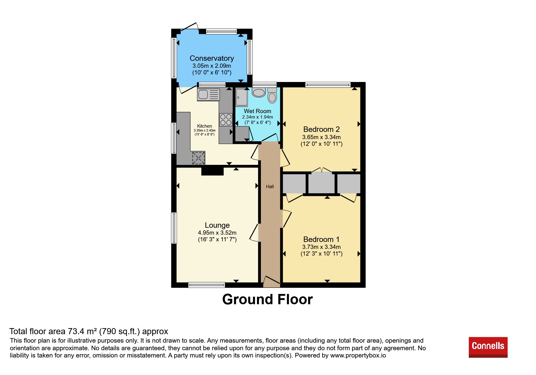 8, Orchard Close, STOURPORT-ON-SEVERN floorplan
