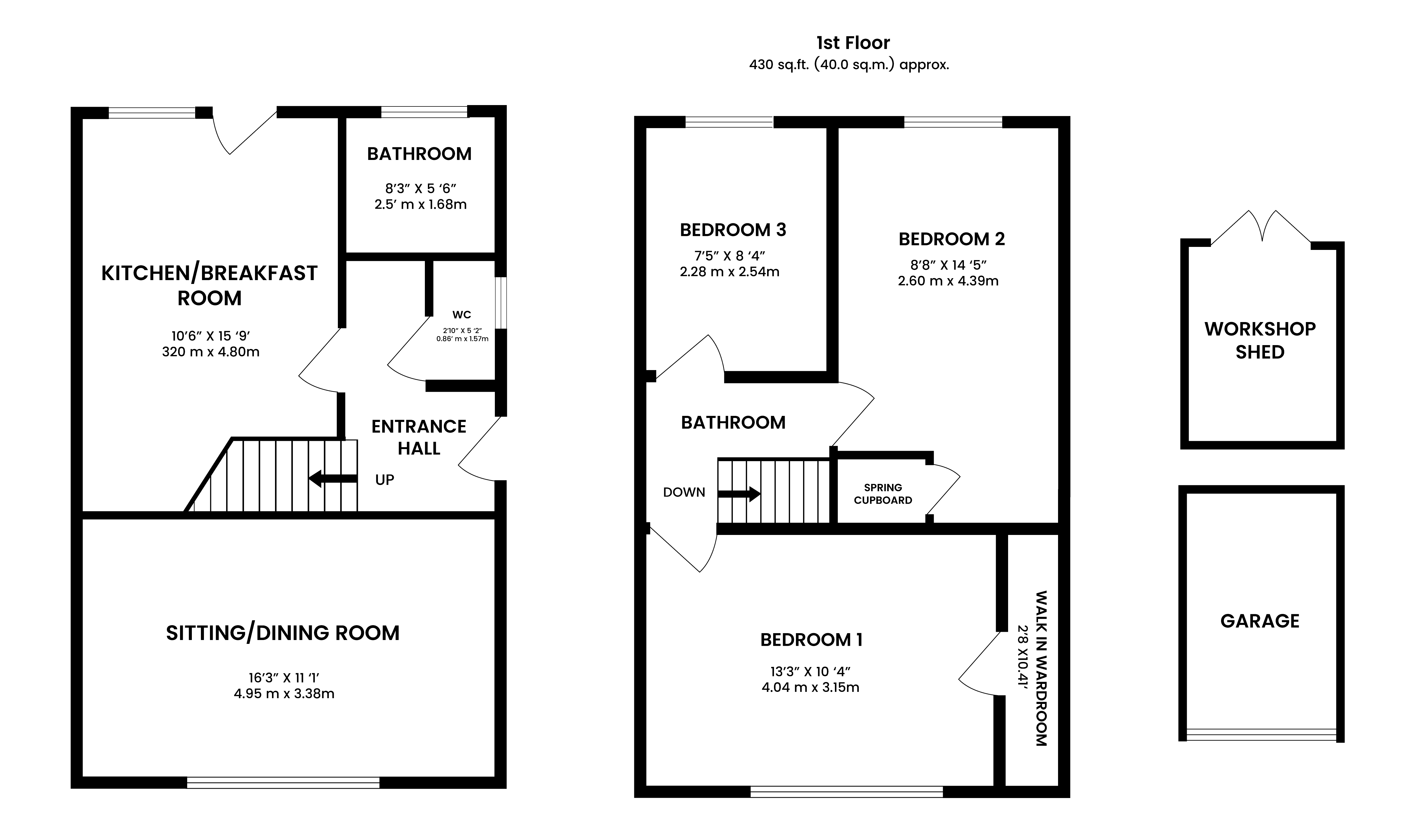 33, Barley Close, Warminster floorplan