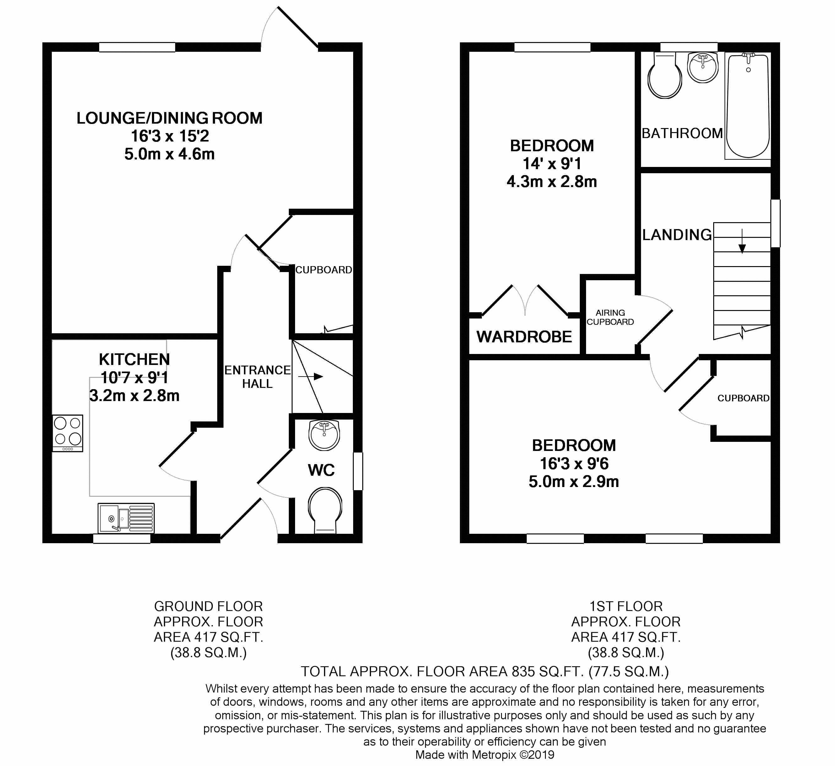 2 Bedrooms Semi-detached house for sale in Green Lane, Thatcham RG19