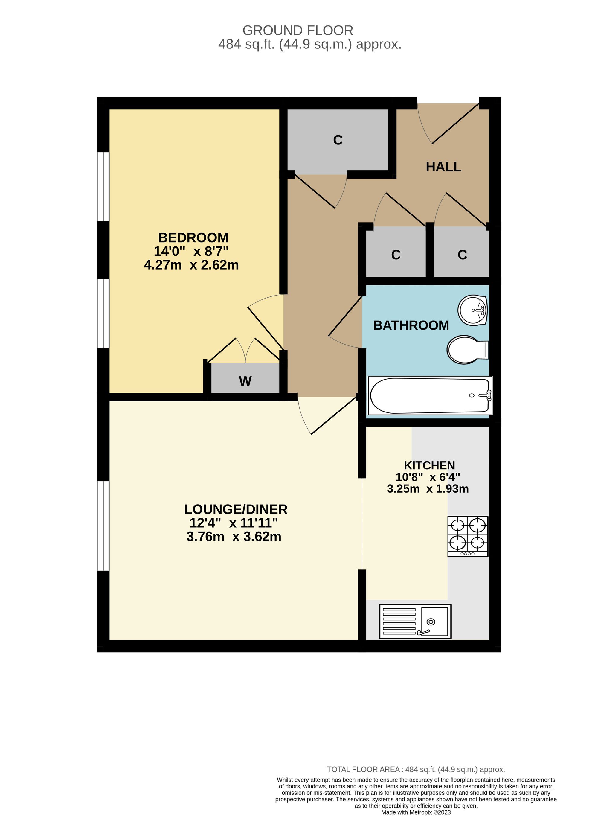 60 White's Way, Southampton floorplan
