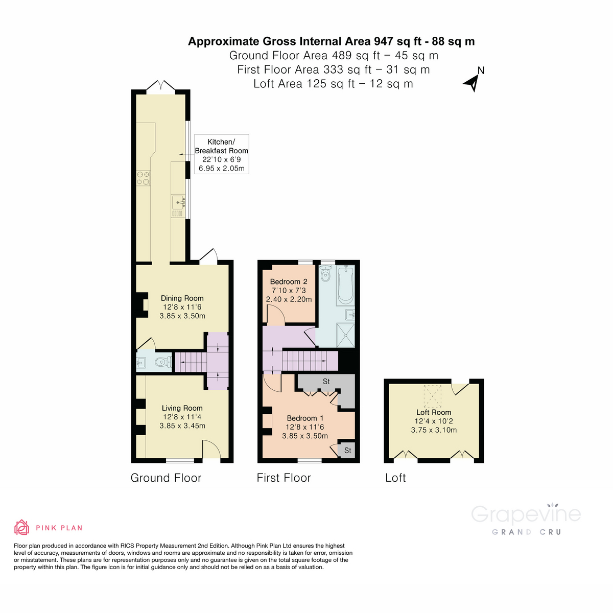 18, Brook Street, Reading floorplan