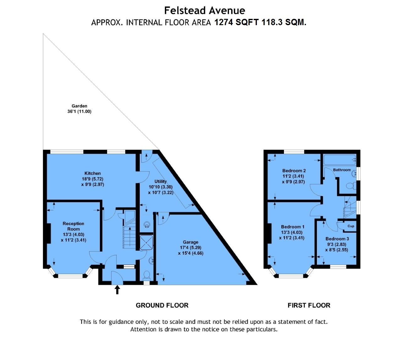 3 Bedrooms Semi-detached house for sale in Felstead Road, Orpington BR6