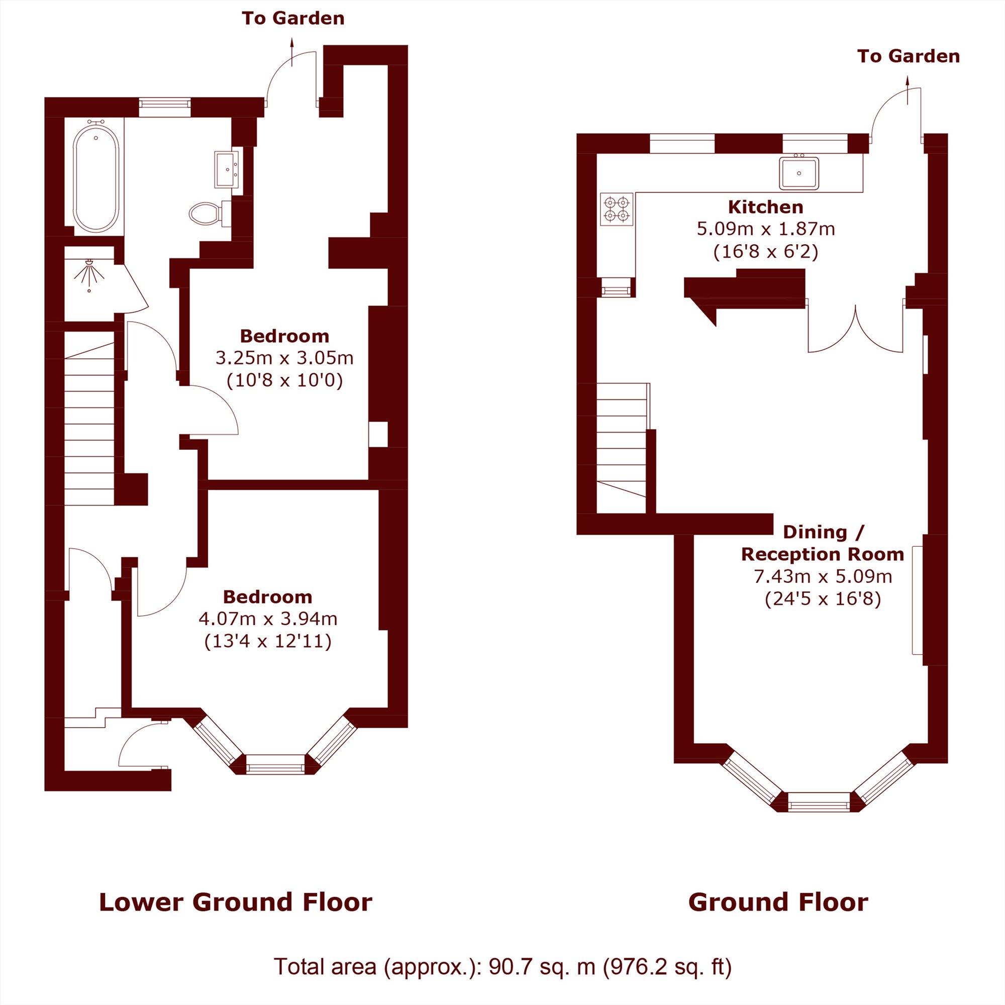 Bellefields Road, London floorplan