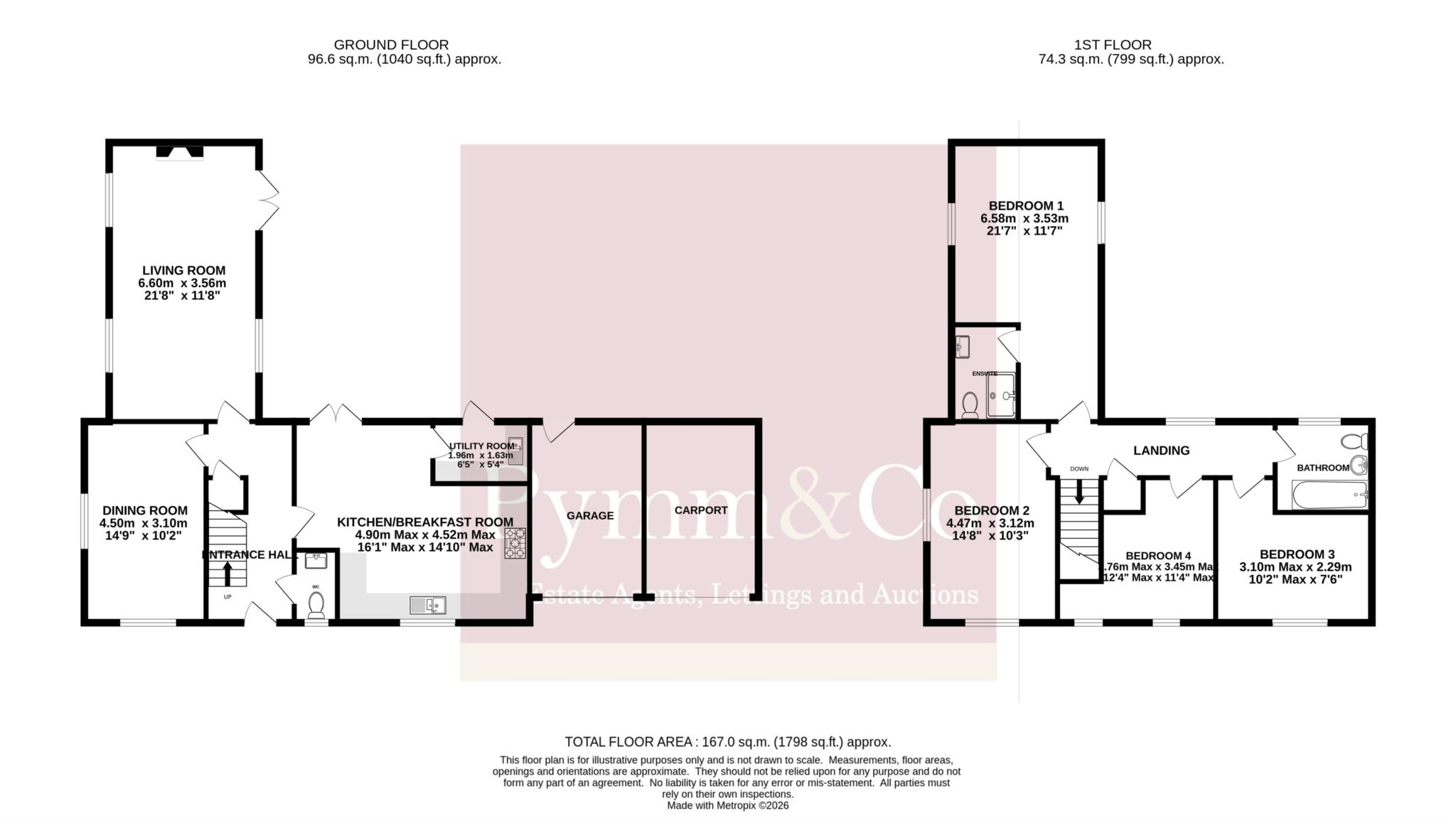 11, Sunderland Close, Norwich floorplan