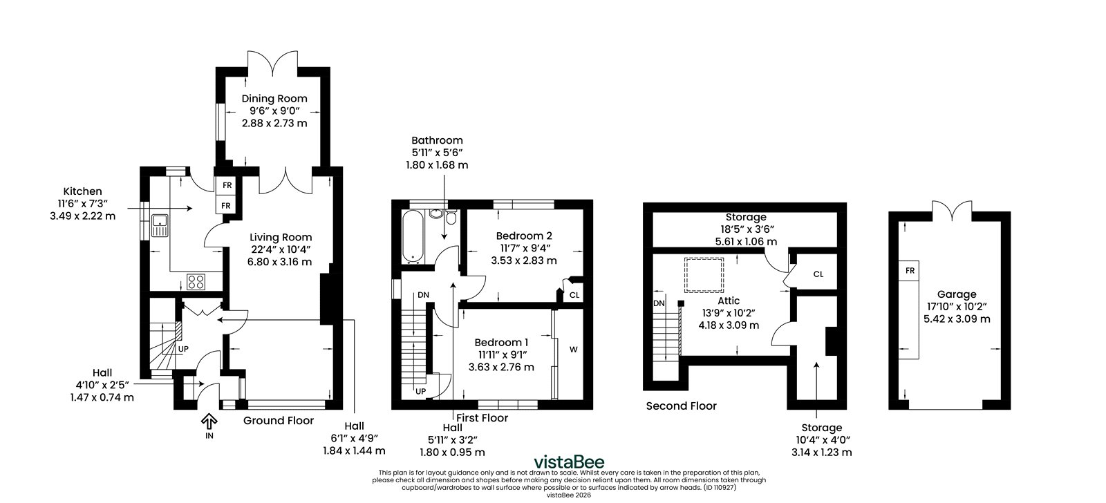 84, Spey Road, Glasgow floorplan