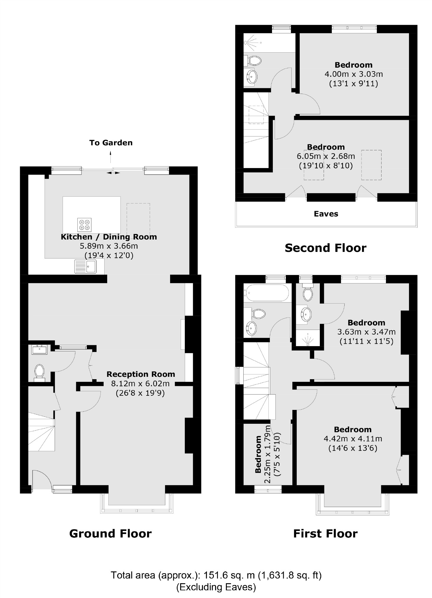 257, Barry Road, London floorplan