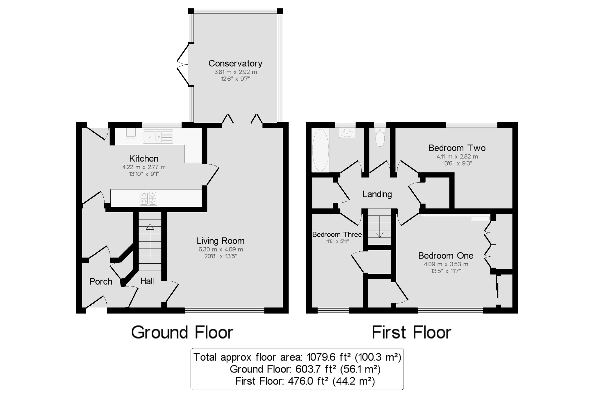 3 bed terraced house for sale in Mallard Hill, Bedford, Bedfordshire