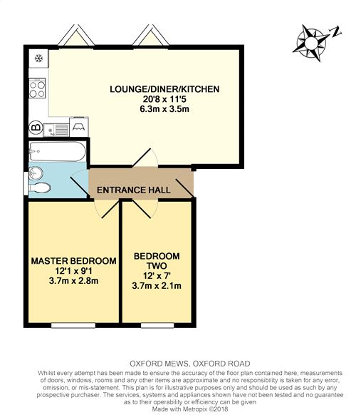 2 Bedrooms Flat for sale in Oxford Road, Clacton-On-Sea CO15