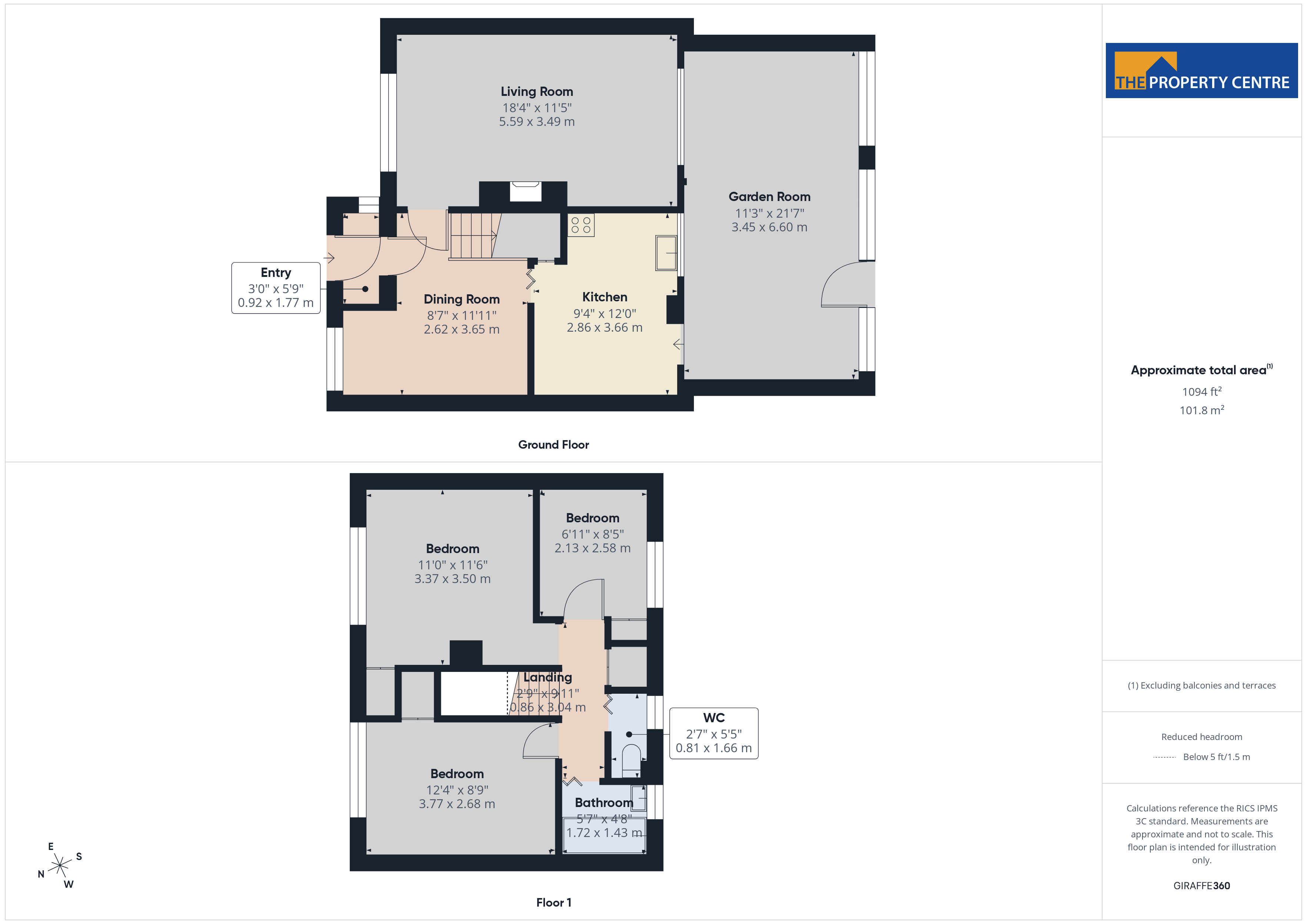 5, Honister Drive, Worcestershire floorplan