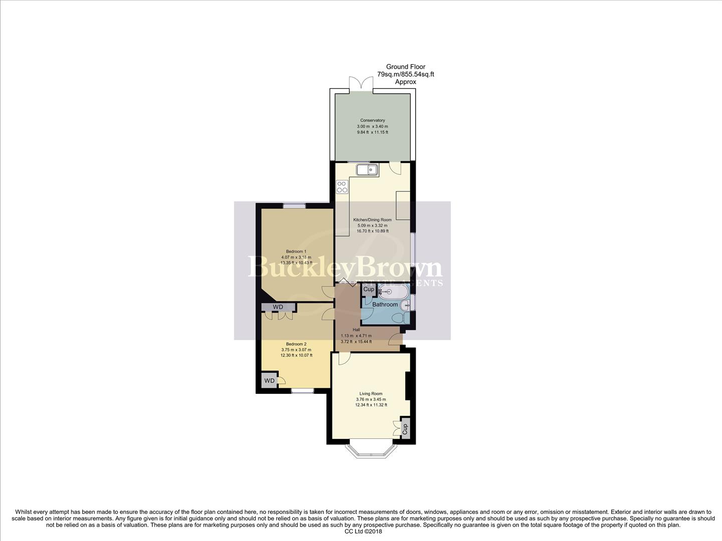 6, Abbey Road, Mansfield floorplan