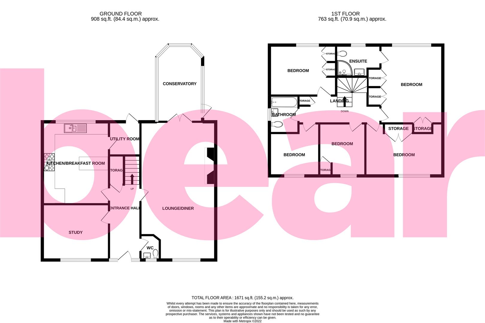 9, Ashingdon Heights, Rochford floorplan