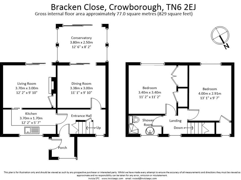 2 Bedrooms  for sale in Bracken Close, Crowborough TN6
