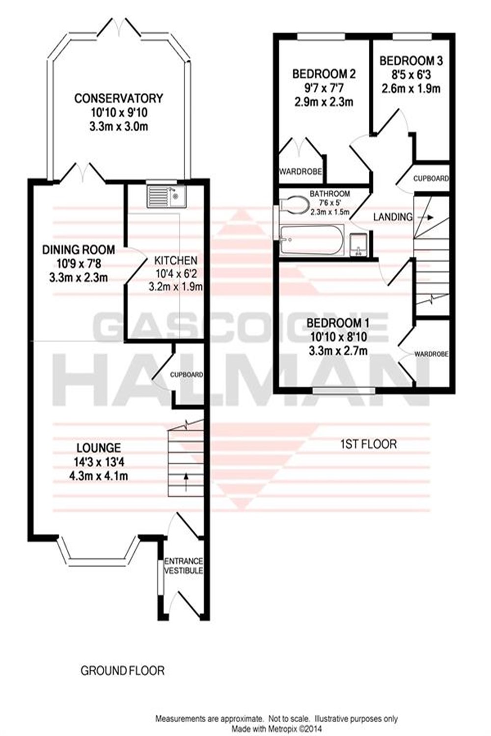 5, Alderney Close, Macclesfield floorplan