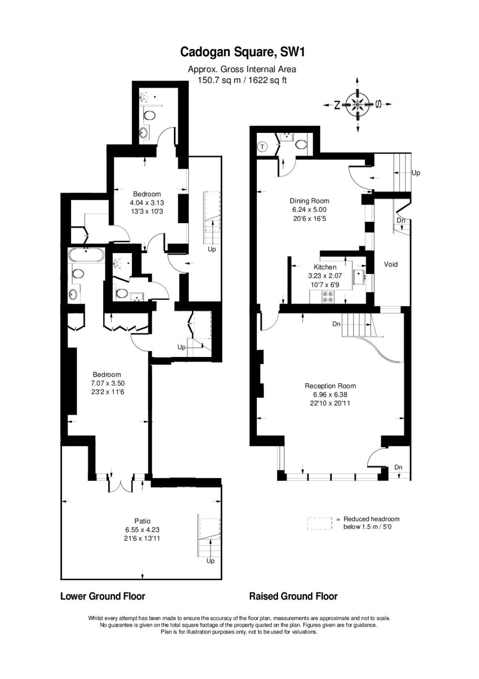 78, Cadogan Square, London floorplan