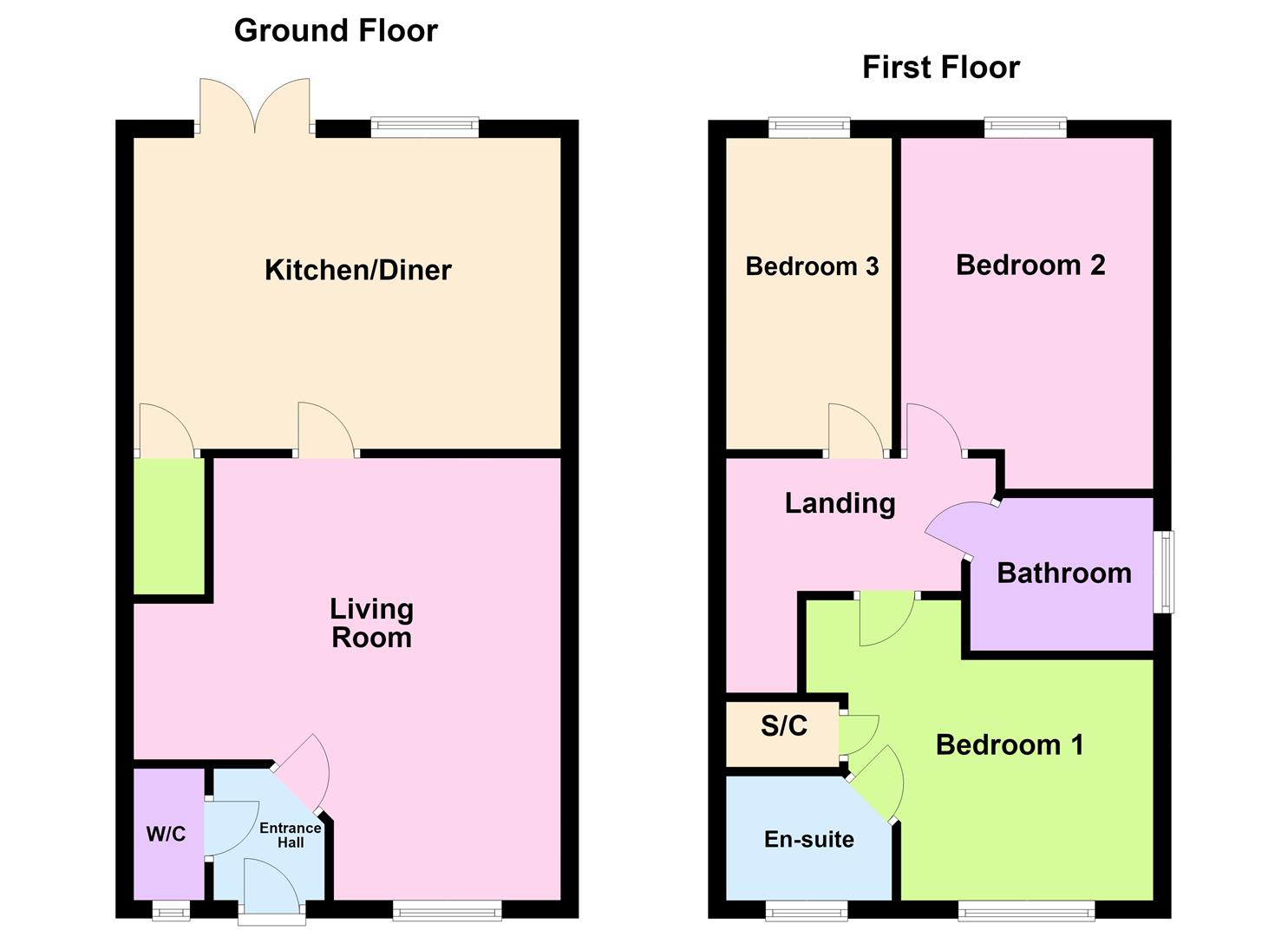 9, Cross Place, Peterborough floorplan