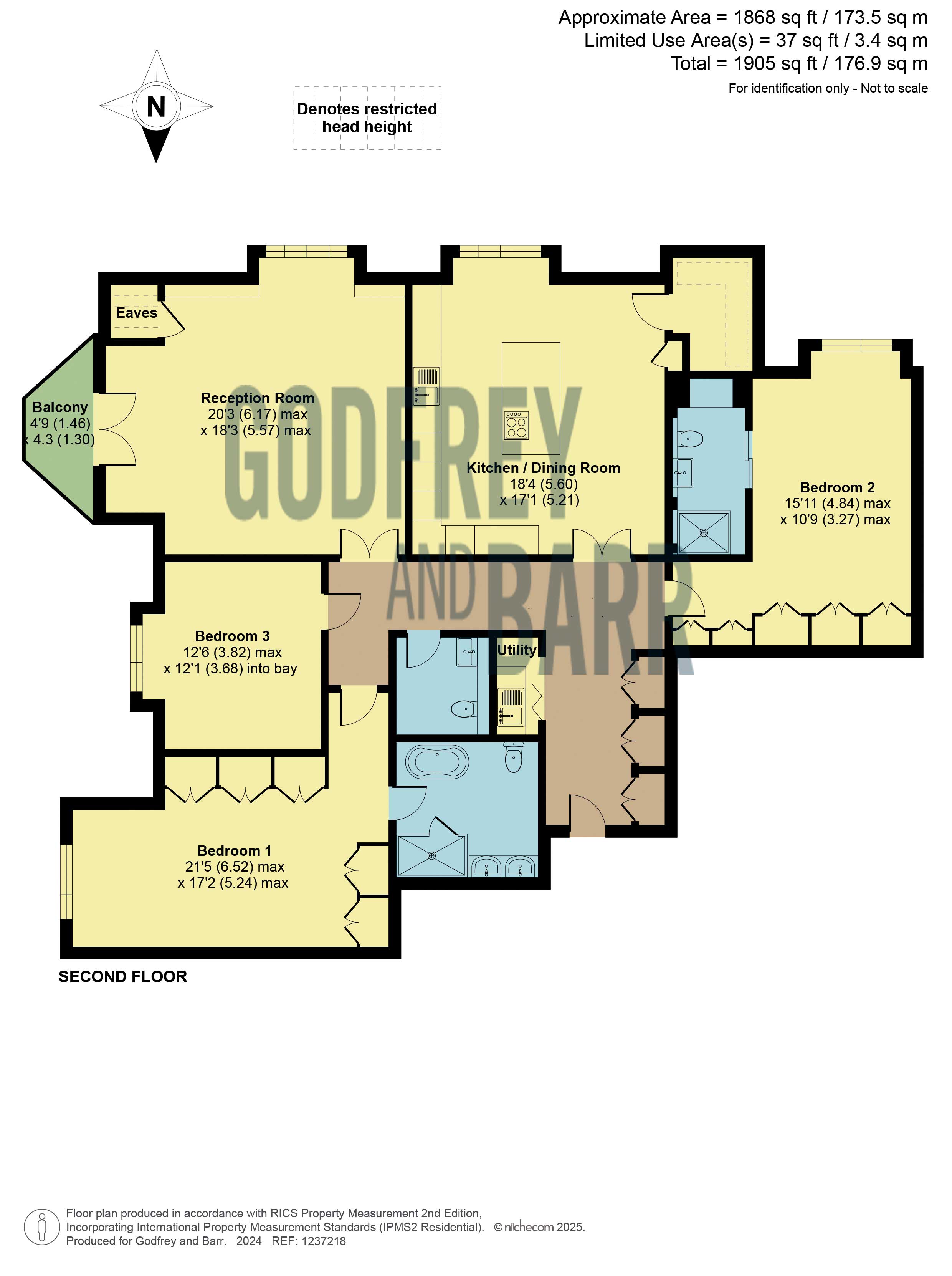 Lawrence Street, Lawrence Street, Mill Hill floorplan