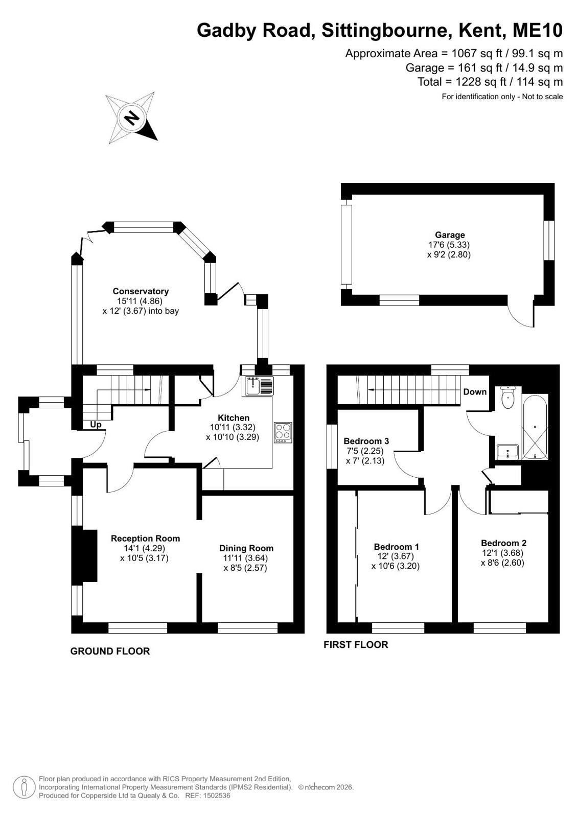 25, Gadby Road, Kent floorplan