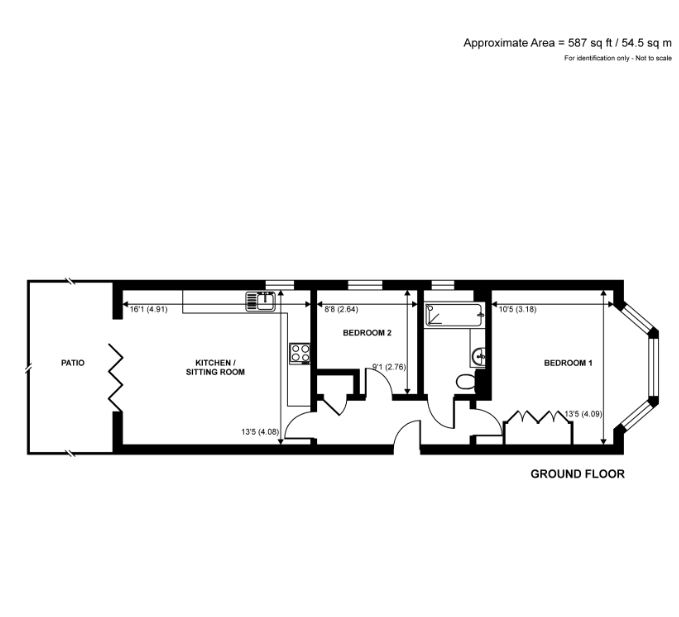 Byfleet Road, Surrey floorplan