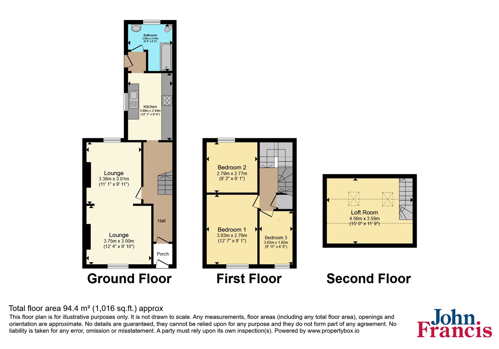 34, Brynallt Terrace, Carmarthenshire floorplan
