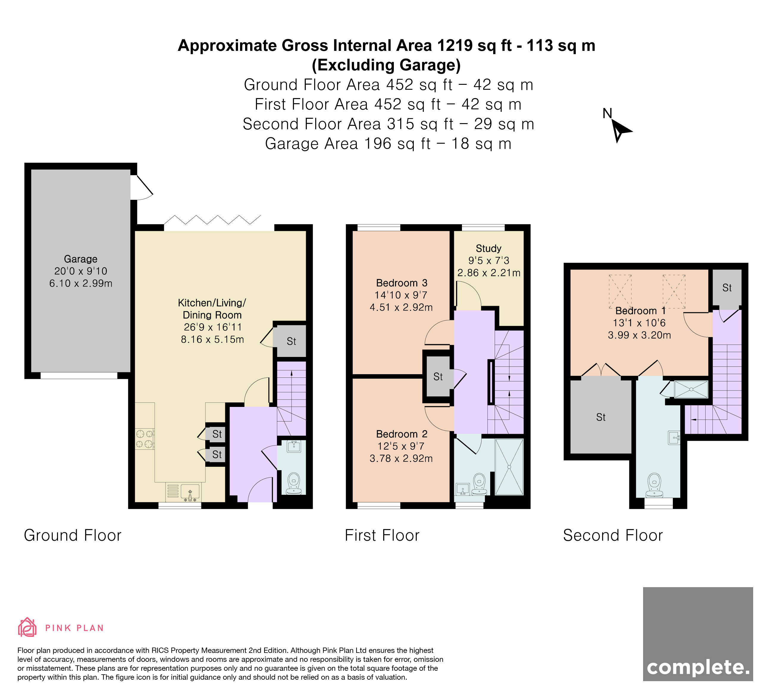 36, Goldcrest Road, Exmouth floorplan
