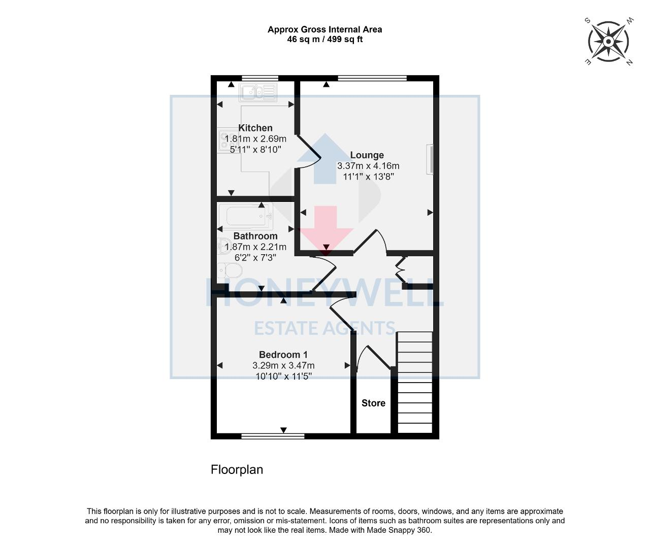 20, Candlemakers Court, Clitheroe floorplan