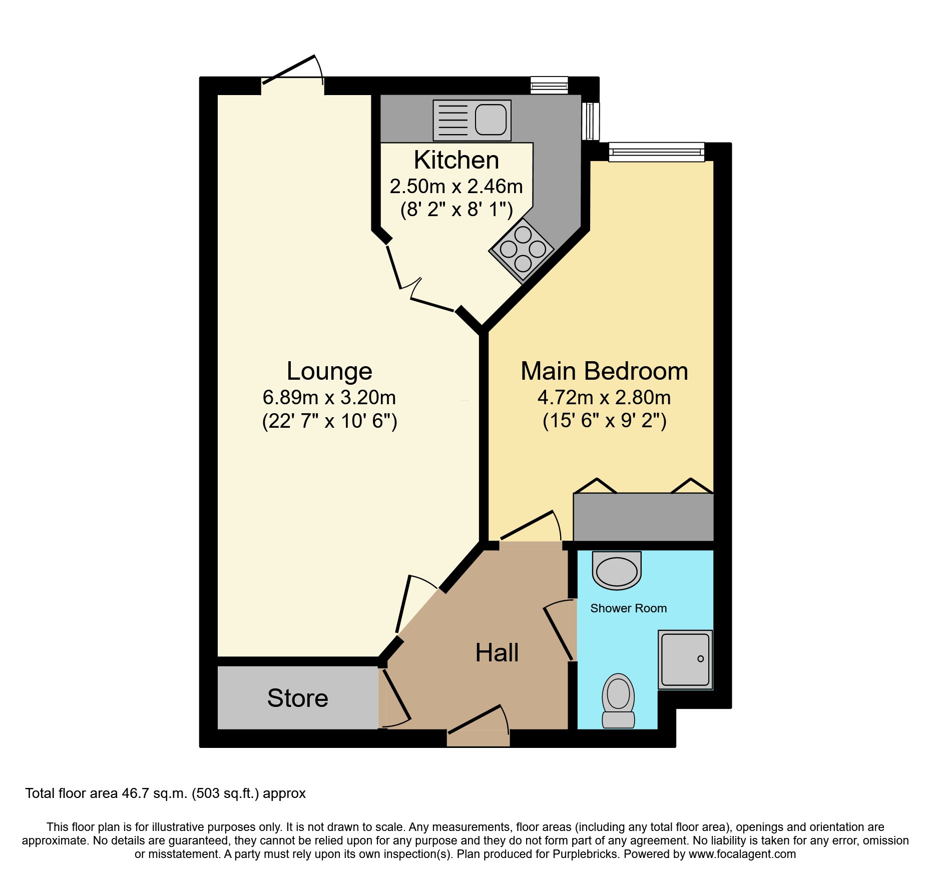Garside Street, Hyde, Tameside SK14, 1 bedroom flat for sale 66634365