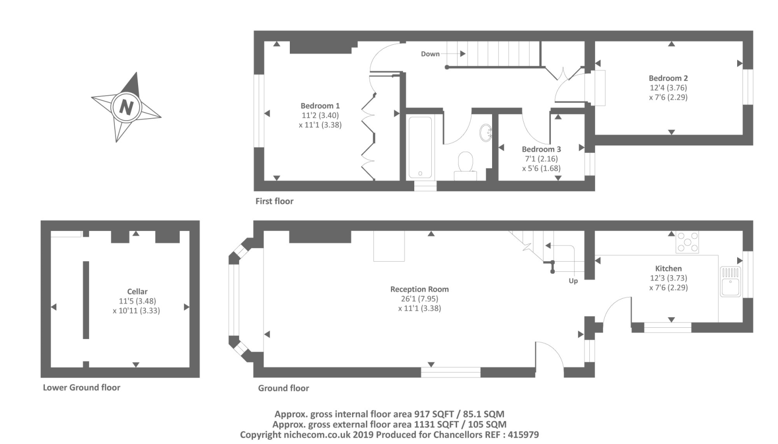 3 Bedrooms Terraced house for sale in Ascot, Berkshire SL5