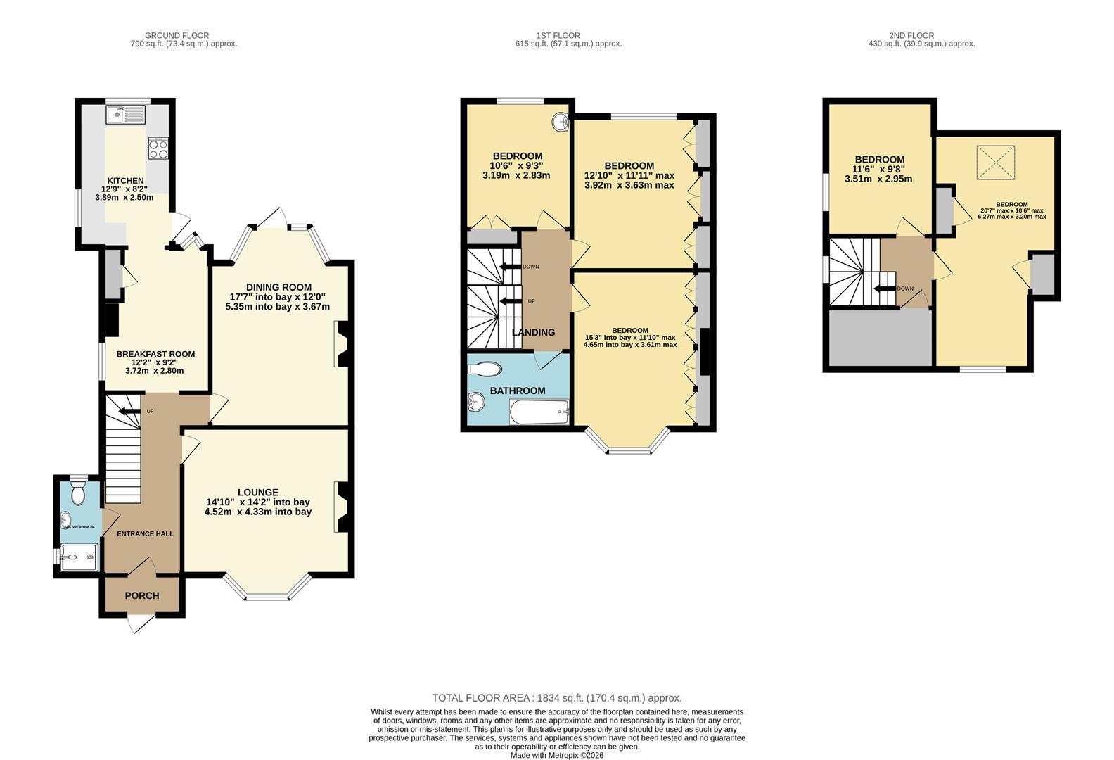 96, Hayes Road, Bromley floorplan