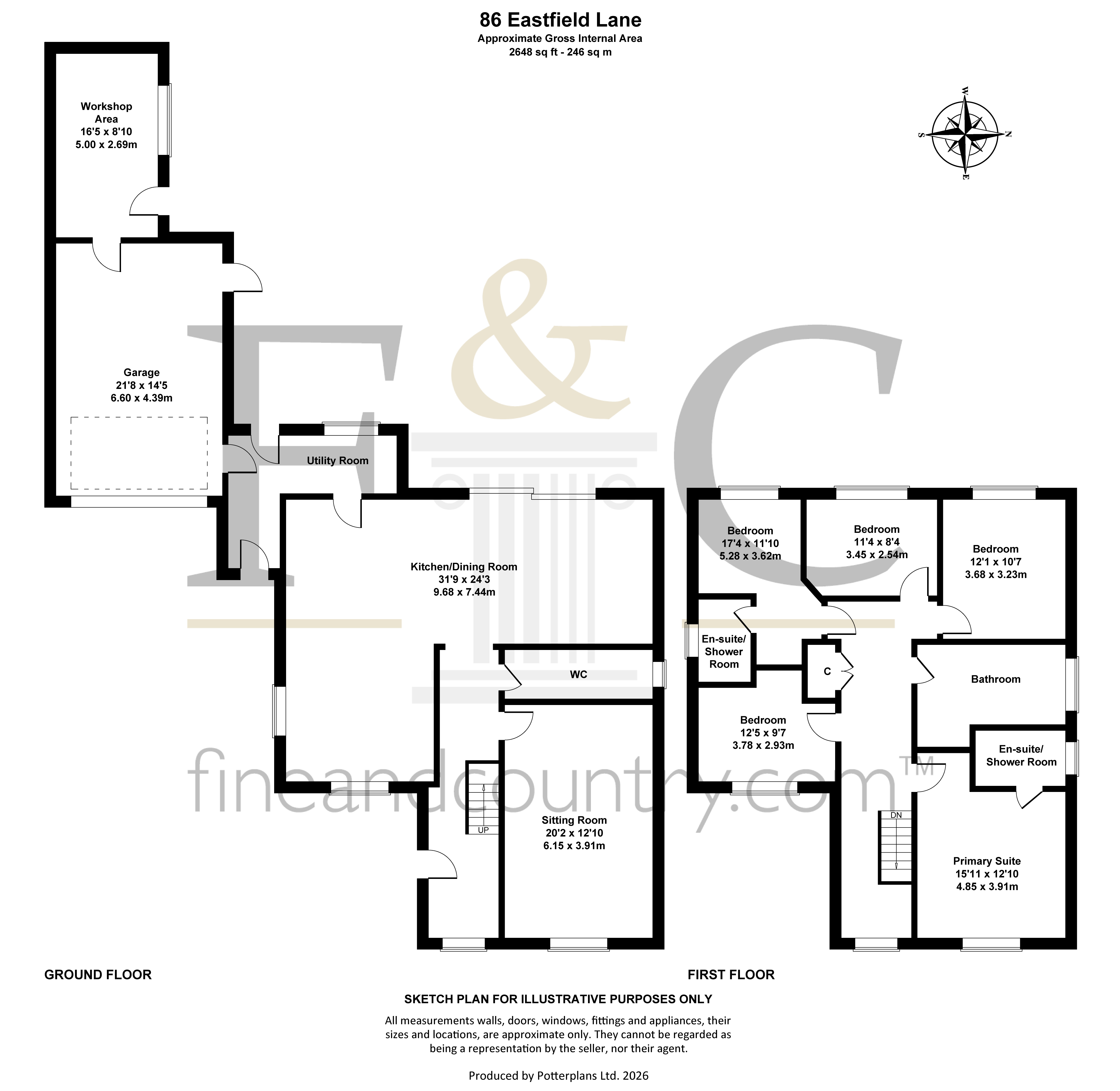 86, Eastfield Lane, Hampshire floorplan