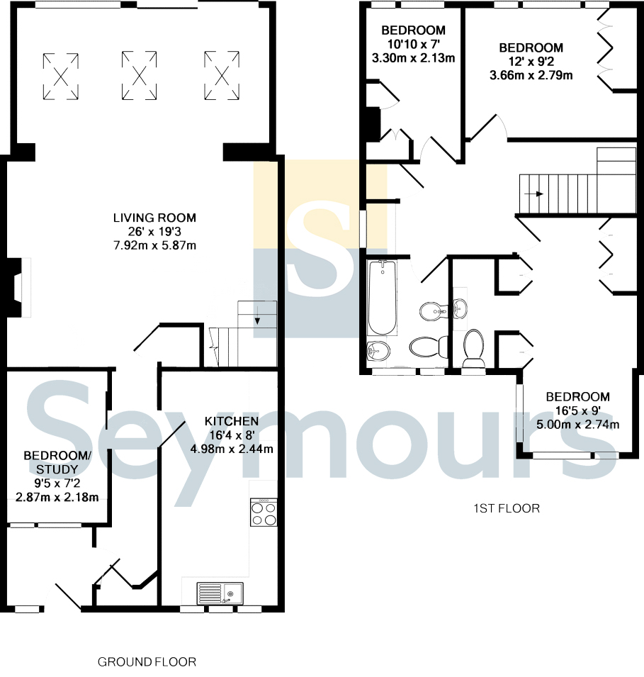 9, Vincent Drive, Shepperton floorplan